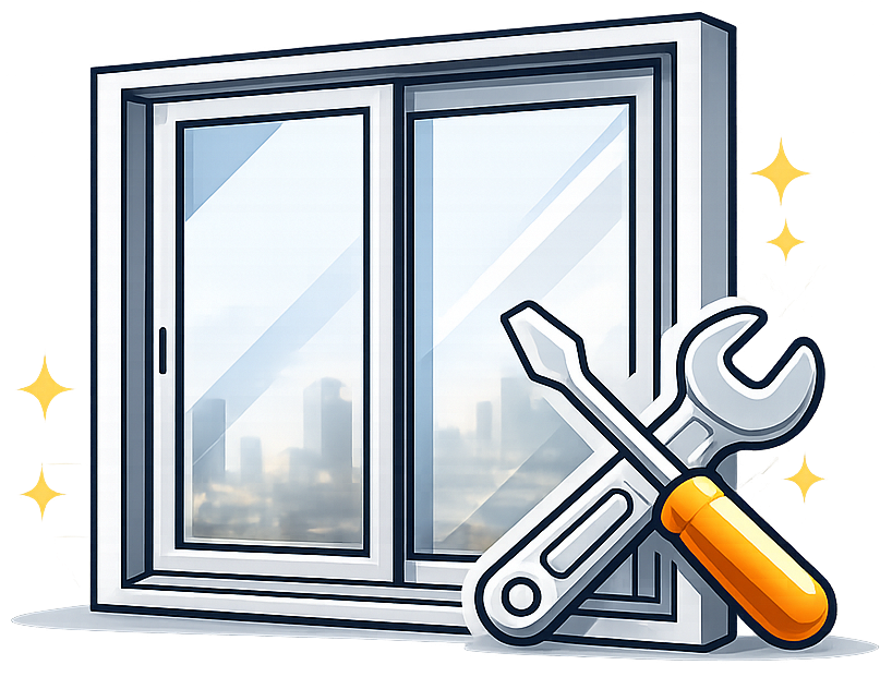 תיקון חלונות אלומיניום - החלפת גלגלים, ידיות, תיקוני תפעול ואיטום נזילות